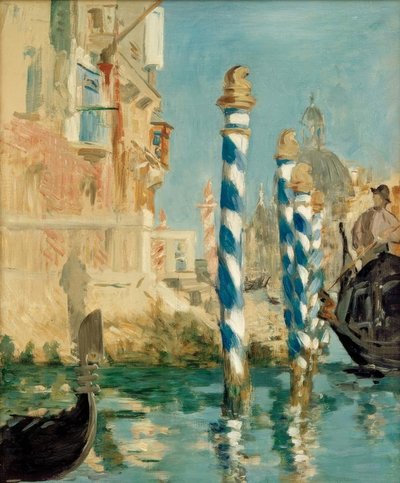 Le Grand Canal à Venise - Édouard Manet